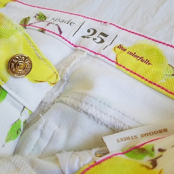 Kate Spade Lemon Jeans - Picture 8 of 8